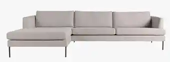 Kid Interiør Sofa sjeselong venstre beige tilbud
