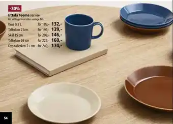 Kitch'n Iittala teema servise tilbud