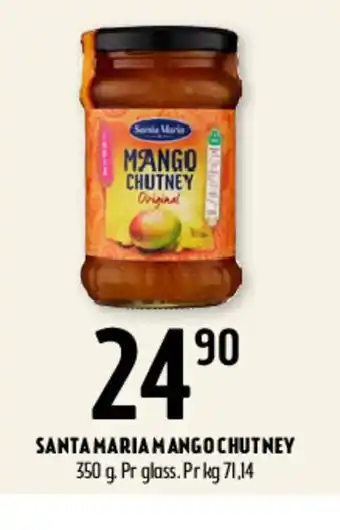 Coop Prix Santa Maria Mango Chutney tilbud