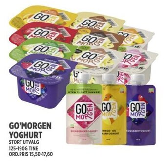 Jacobs Go'Morgen Yoghurt tilbud
