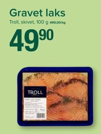 Spar Gravet Laks tilbud