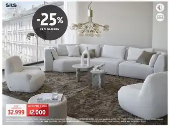 Bohus Cleo hjørnesofa tilbud