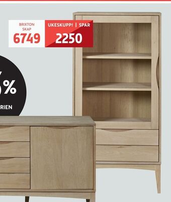 Bohus Vitrineskap tilbud