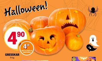 Coop Extra Ukjent gresskar tilbud