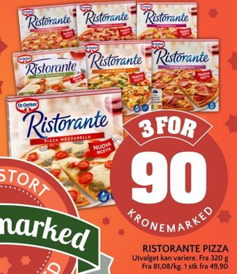 Coop Mega Ristorante pizza tilbud