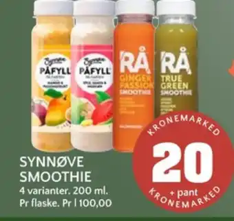 Coop Mega Synnøve finden smoothie tilbud