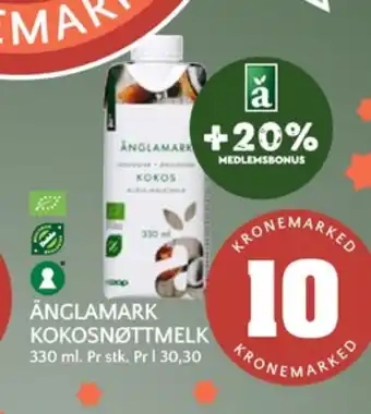 Coop Mega Änglamark kokosmelk tilbud