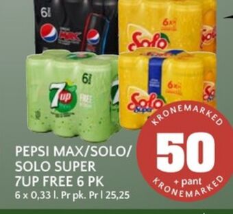 Coop Mega Pepsi max brus tilbud