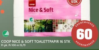 Coop Mega Nice & soft toalettpapir tilbud