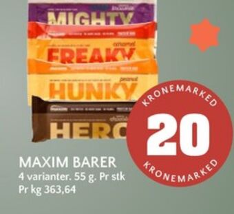 Coop Mega Maxim bar tilbud