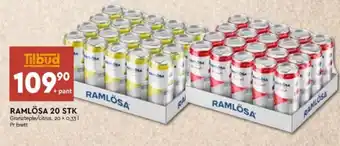 Coop Mega Ramlösa mineralvann tilbud
