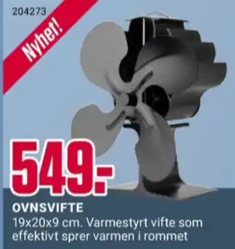 Europris Energy plus ovnsvifte tilbud