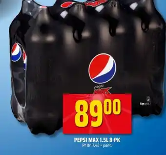 Coop Obs Pepsi Max 1.5L 8-Pk tilbud