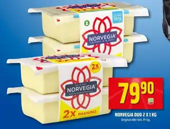 Coop Obs Norvegia Duo 2 x 1 KG tilbud