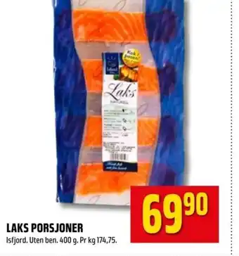 Coop Obs Laks Porsjoner tilbud