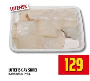 Coop Obs Lutefisk Av Skrei tilbud