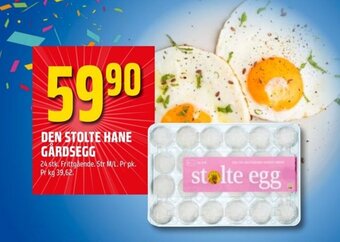 Coop Obs Den Stolte Hane Gårdsegg tilbud