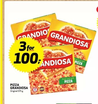 Bunnpris Grandiosa pizza tilbud