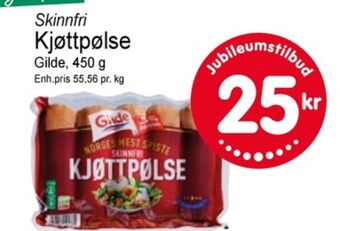 Joker Gilde kjøttpølser tilbud