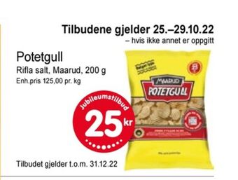 Joker Maarud chips tilbud