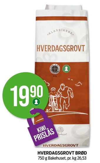 Kiwi Bakehuset brød tilbud