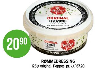 Kiwi Peppes pizza dressing tilbud