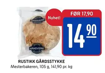 Rema 1000 Rustikk gårdsstykke tilbud