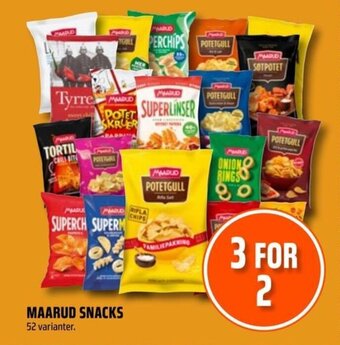 Coop Obs Maarud Snacks tilbud
