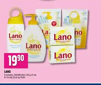 Lano 5 varianter