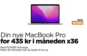 POWER Din nye Macbook Pro tilbud