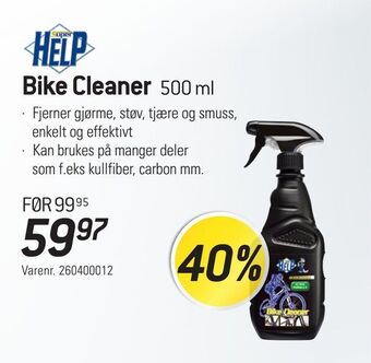 Thansen Bike cleaner tilbud