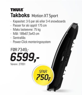 Thansen Takboks tilbud