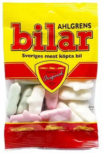 Rusta Godteri ahlgrens bilar tilbud