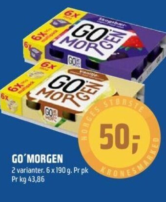 Coop Obs Go'Morgen tilbud