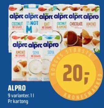 Coop Obs Alpro tilbud