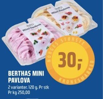 Coop Obs Berthas Mini Pavlova tilbud
