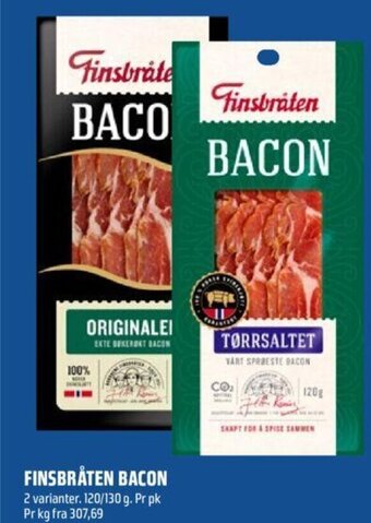 Coop Obs Finsbråten Bacon tilbud