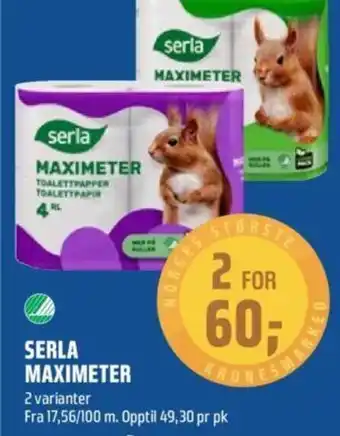 Coop Obs Serla Maximeter tilbud