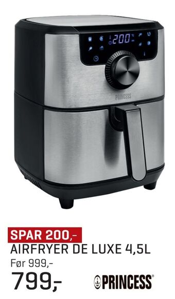 Jernia Airfryer de luxe 4,5l tilbud