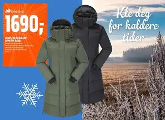 Coop Obs Skogstad Haugland Dunkåpe Dame tilbud