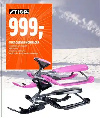 Coop Obs Stiga Curve Snowracer tilbud