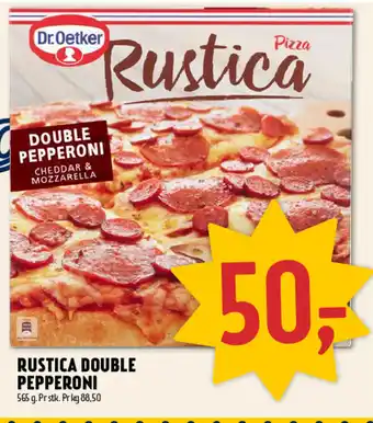 Rustica Double Pepperoni