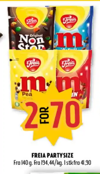 Coop Prix Freia Party size tilbud