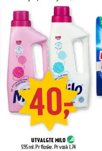 Coop Prix Utvalgte Milo tilbud