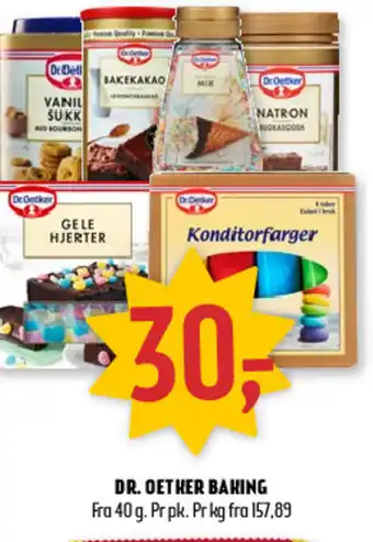 Coop Prix Dr. Oetker Baking tilbud