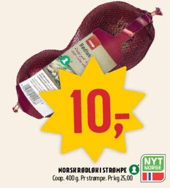 Coop Prix Norsk Rødløk I Strømpe tilbud