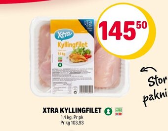 Coop Extra Xtra Kyllingfilet tilbud