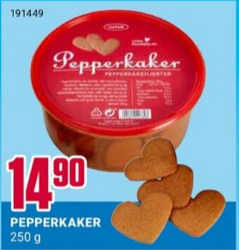 Europris Luxus pepperkaker tilbud