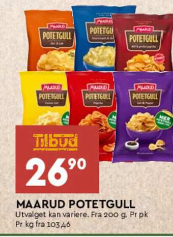 Coop Mega Maarud Potetgull tilbud