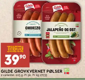 Coop Mega Gilde Grovkvernet Pølser tilbud
